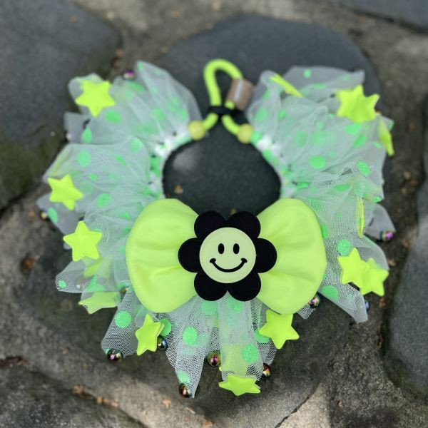 台灣獨家預購 | naladay螢光款pom pom領巾(6色/XL-3XL) 寵物服飾,寵物選品,韓國寵物服飾,狗衣服,貓衣服,韓國寵物品牌,寵物有機棉,韓國寵物選品,韓國寵物春夏選品,寵物領巾,寵物手作領巾,寵物韓國領巾,寵物設計款,韓國設計款