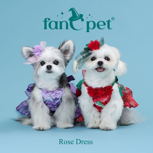 預購0510收單 |FanCpet Rose超美背心蛋糕裙(2色，S-2XL) 寵物服飾,寵物選品,韓國寵物服飾,狗衣服,貓衣服,韓國寵物品牌,韓國寵物選品,韓國寵物春夏選品,寵物背心,COTEACOTE,韓國寵物品牌服飾,韓國寵物秋冬選品,寵物四腳衣,寵物連身褲,韓國冬天寵物,寵物保暖
