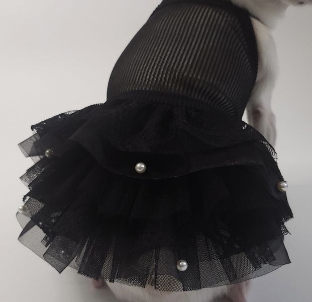 韓國手作 | 超美珍珠澎紗裙(M-2XL) 寵物服飾,寵物選品,韓國寵物服飾,狗衣服,貓衣服,韓國寵物品牌,寵物有機棉,韓國寵物選品,胸背,胸背衣
