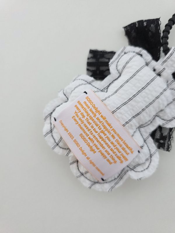 預購0819收單 | SOSO Delight 小熊刺繡包包掛飾 寵物服飾,寵物選品,韓國寵物服飾,狗衣服,貓衣服,韓國寵物品牌