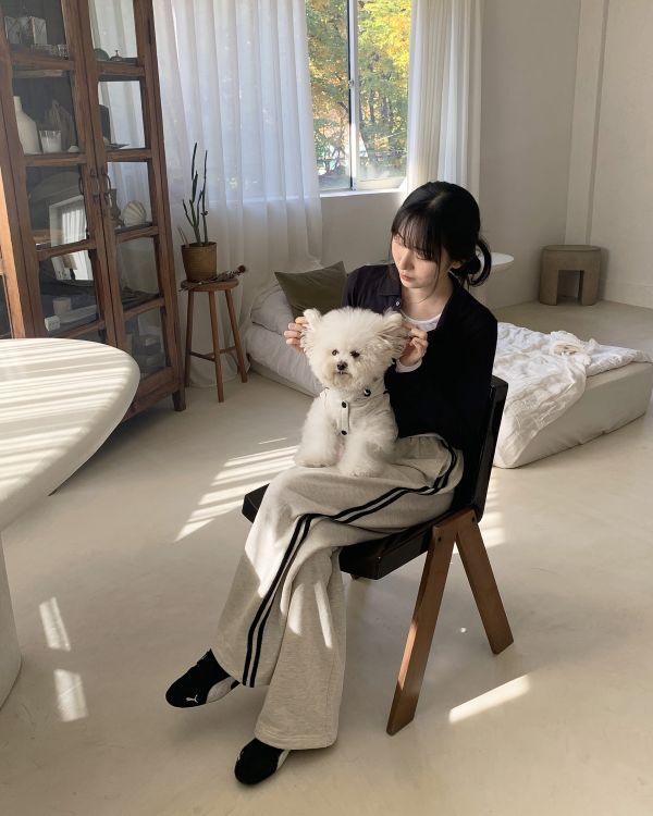 預購1123收單 | DR家棉質長褲(親子裝大人款)(四色) 寵物服飾,寵物選品,韓國寵物服飾,狗衣服,貓衣服,韓國寵物品牌,寵物有機棉,韓國寵物選品,韓國寵物春夏選品,寵物風衣,寵物防水衣,DRRR,寵物針織背心