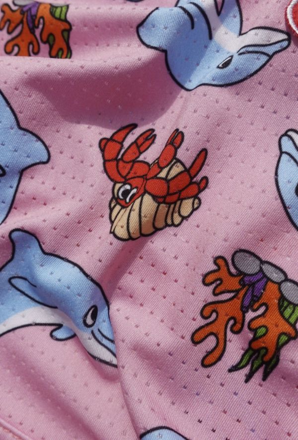 [ClusterRound] CRR海豚粉紅涼感吊嘎 寵物服飾,寵物選品,韓國寵物服飾,狗衣服,貓衣服,韓國寵物品牌
