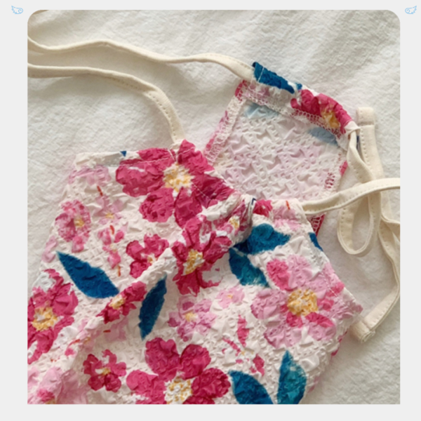 夏威夷風綁帶背心 寵物服飾,寵物選品,韓國寵物服飾,狗衣服,貓衣服,韓國寵物品牌