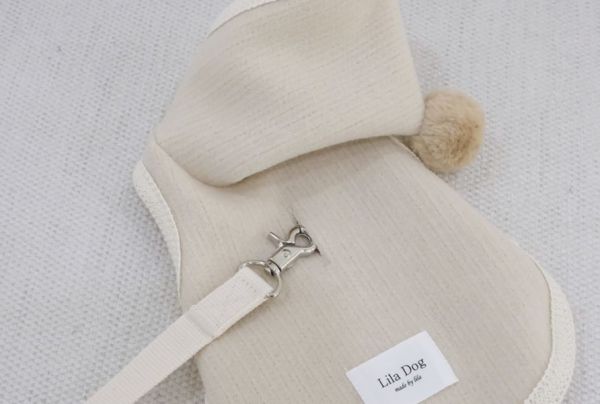Lila Dog 精靈感粉色斗篷(XL) 寵物服飾,寵物選品,韓國寵物服飾,狗衣服,貓衣服,韓國寵物品牌,寵物有機棉,韓國寵物選品, 韓國寵物秋冬選品