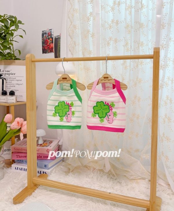 預購0419收單 | POMPOMPOM 幸運兔吊嘎(S-3XL) 寵物服飾,寵物選品,韓國寵物服飾,狗衣服,貓衣服,韓國寵物品牌,寵物有機棉,韓國寵物選品,韓國寵物春夏選品,寵物領巾
