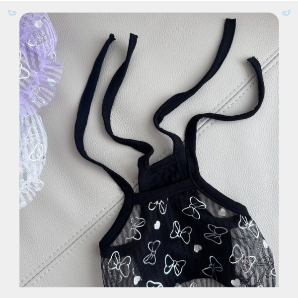 預購｜薄紗綁帶蝴蝶泡泡裙 寵物服飾,寵物選品,韓國寵物服飾,狗衣服,貓衣服,韓國寵物品牌,寵物配件