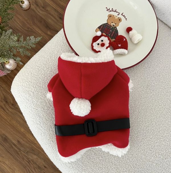 聖誕老公公衣服(M-XL) 寵物服飾,寵物選品,韓國寵物服飾,狗衣服,貓衣服,韓國寵物品牌,寵物有機棉,韓國寵物選品, 韓國寵物秋冬選品, 寵物聖誕領巾,聖誕節,聖誕派對,寵物聖誕,寵物聖誕衣