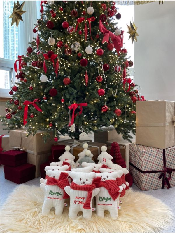 預購1123收單 | Fundle 聖誕熊熊刺繡娃娃 寵物服飾,寵物選品,韓國寵物服飾,狗衣服,貓衣服,韓國寵物品牌,寵物有機棉,韓國寵物選品,韓國寵物秋冬選品,狗四腳衣,寵物保暖,寵物保暖服飾,韓國寵物保暖服飾,寵物聖誕禮物