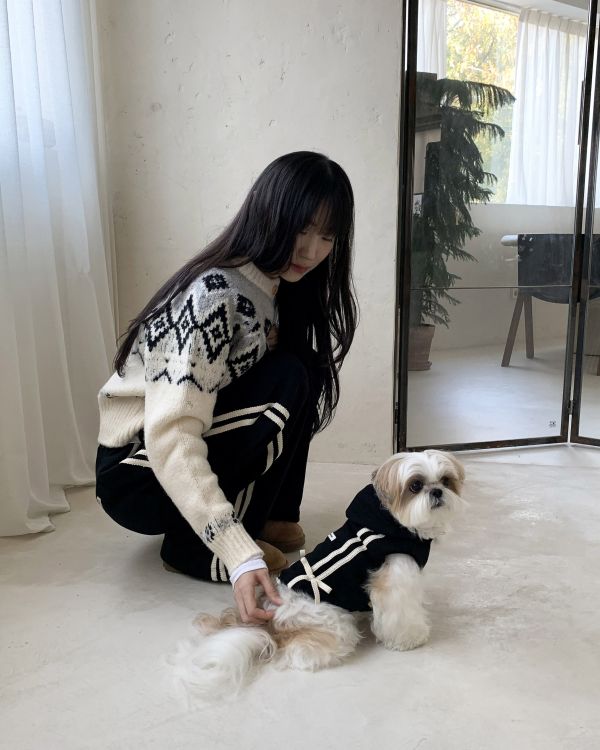 預購1123收單 | DR家棉質長褲(親子裝大人款)(四色) 寵物服飾,寵物選品,韓國寵物服飾,狗衣服,貓衣服,韓國寵物品牌,寵物有機棉,韓國寵物選品,韓國寵物春夏選品,寵物風衣,寵物防水衣,DRRR,寵物針織背心