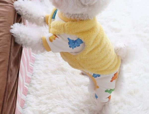 預購0112收單 | DRRR家恐龍內刷毛四腳衣(S-2XL) 寵物服飾,寵物選品,韓國寵物服飾,狗衣服,貓衣服,韓國寵物品牌,寵物有機棉,韓國寵物選品,韓國寵物秋冬選品,狗圍巾,寵物保暖,寵物保暖服飾,韓國寵物保暖服飾