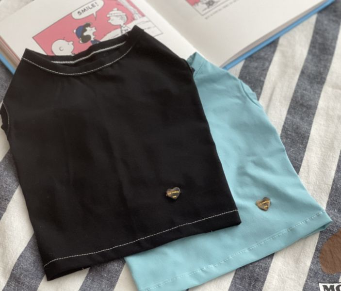 Munnunu 黑色上衣(L) 寵物服飾,寵物選品,韓國寵物服飾,狗衣服,貓衣服,韓國寵物品牌,寵物秋冬,寵物針織,藏食玩具,狗玩具