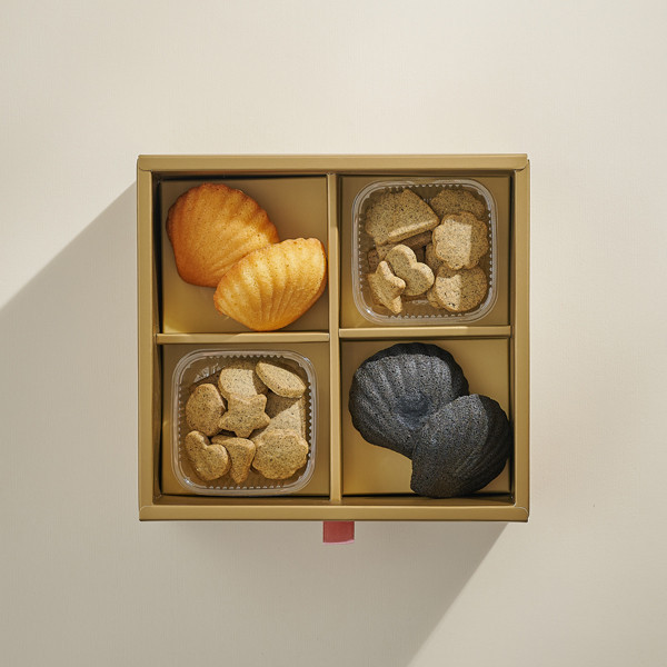 【超豪華推薦！】森林甜點組 瑪德蓮
包餡瑪德蓮
禮盒
送禮
蛋糕
常溫點心
堅果塔
貓裏紅茶