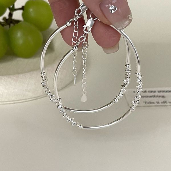 高级感碎銀小圓珠手鍊 