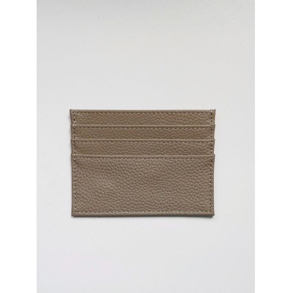 極簡主義 【 真的薄 ! 真皮大地色系卡套】 