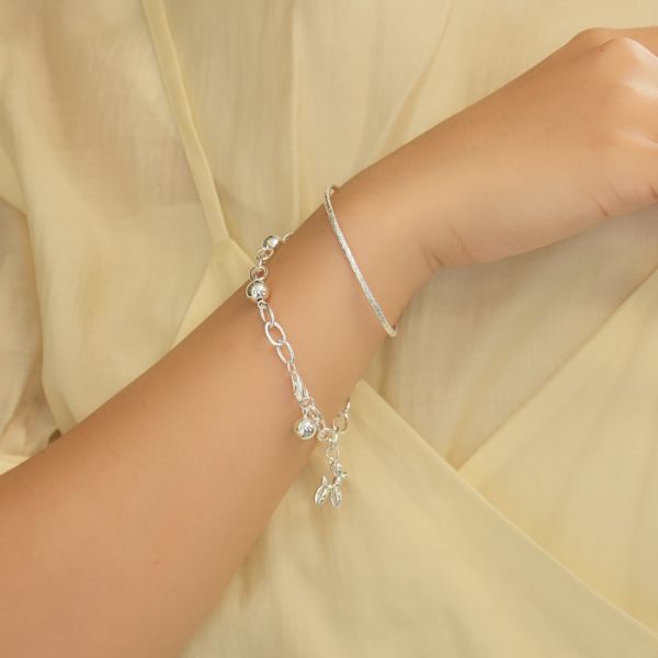 氣球小狗 圓圈純銀手鍊 韓系純銀手鍊,S925抗敏手環,簡約手鍊推薦,女生日常百搭手鍊,情侶手鍊純銀,姐妹手鍊禮物,純銀手環,韓系風格,個性手鍊推薦