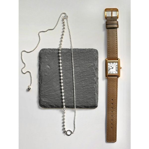 超長！拼接圓珠 垂墜項鍊 韓系純銀項鍊,S925鎖骨鍊推薦,女生百搭項鍊,韓系氣質鎖骨鍊,抗敏項鍊推薦,日常穿搭項鍊