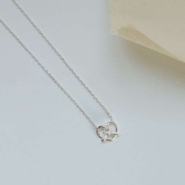 鎖骨間的悸動時刻項鍊 