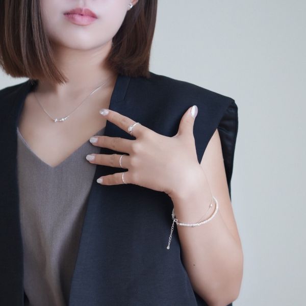 超閃菱格切面戒指 