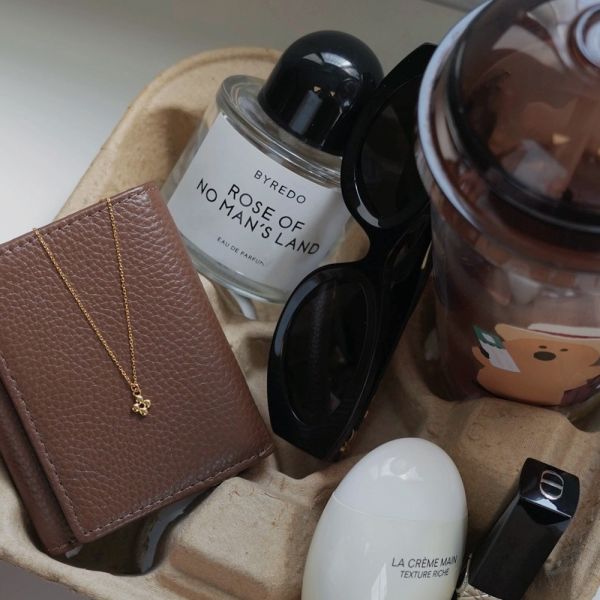 圓珠十字架項鍊 