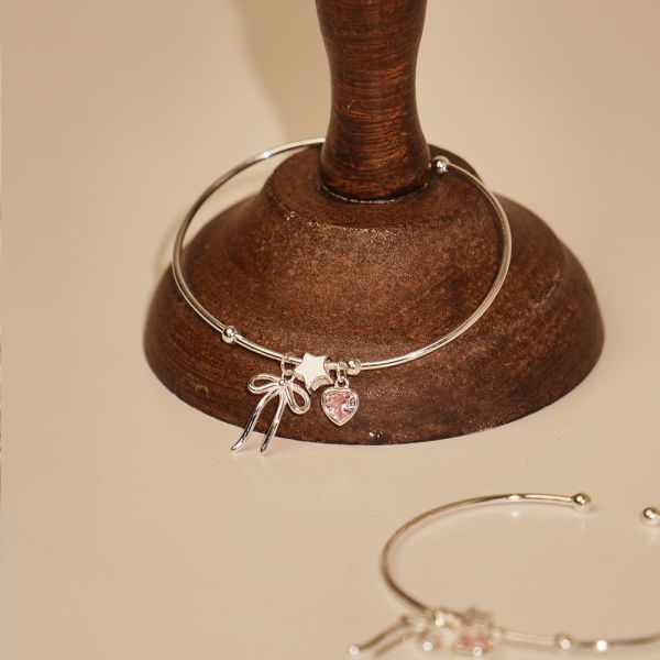 超極細！公主蝴蝶結 純銀手環 韓系純銀手鍊,S925抗敏手環,簡約手鍊推薦,女生日常百搭手鍊,情侶手鍊純銀,姐妹手鍊禮物,純銀手環,韓系風格,個性手鍊推薦