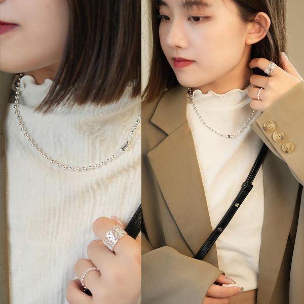 𝑳𝒐𝒗𝒆小圓豆 純銀圓珠項鍊 