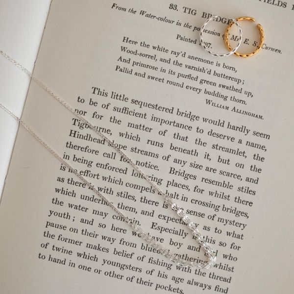 波光粼粼鳳尾鏈 