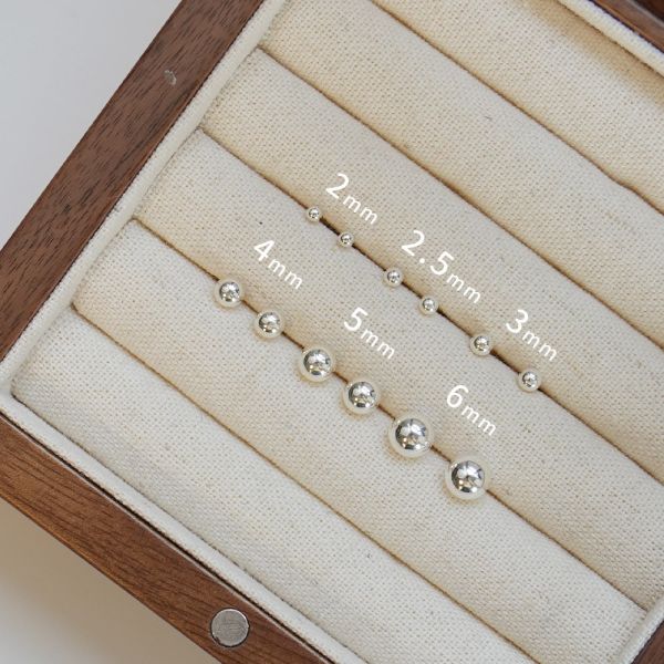 小圓珠耳環 韓系純銀耳環,S925抗敏耳釘,女生氣質耳環推薦,小巧純銀耳環,抗敏耳環不過敏,百搭日常耳環,簡約韓系耳飾