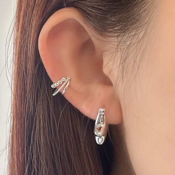 月光仙子 純銀耳骨夾 單支售 