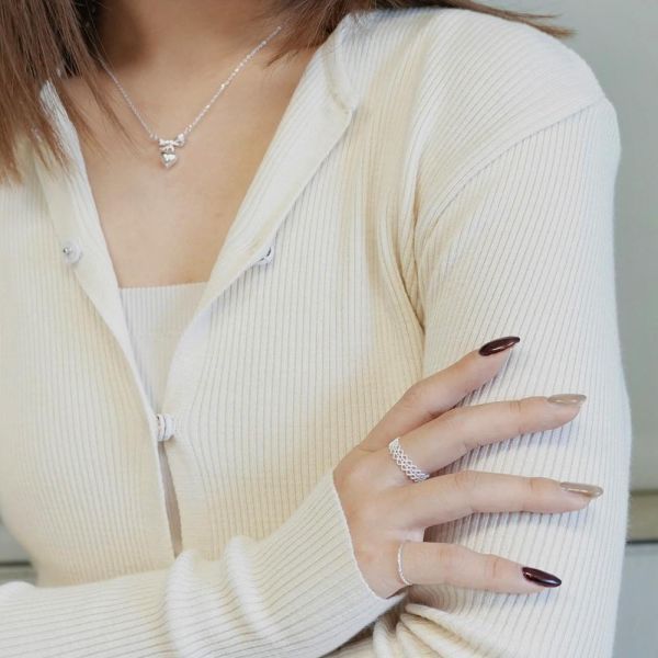 都很可愛 純銀開口戒指 韓系純銀戒指,S925抗敏戒指,開口戒指推薦,尾戒防小人,情侶對戒 純銀,疊戴戒指風格,簡約細戒 日常百搭,女生純銀戒指推薦