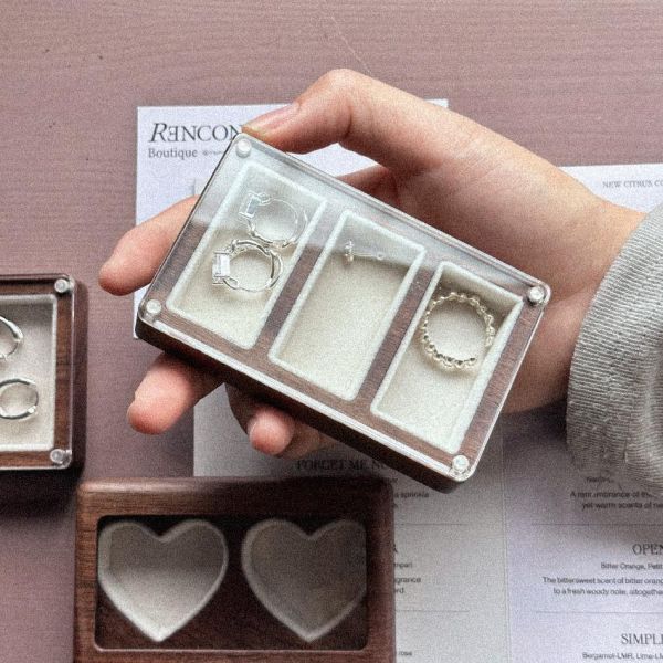 質感實木迷你飾品盒 