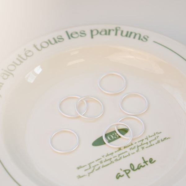 全碼！純銀古法霧面戒指 韓系純銀戒指,S925抗敏戒指,開口戒指推薦,尾戒防小人,情侶對戒 純銀,疊戴戒指風格,簡約細戒 日常百搭,女生純銀戒指推薦