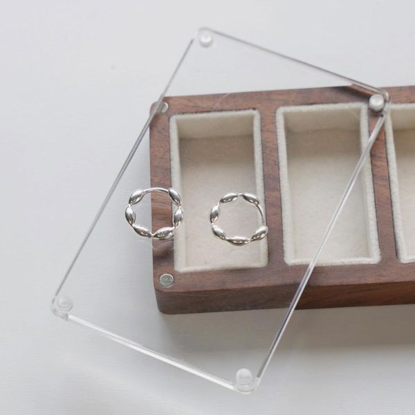 顯臉小秘訣 米珠易扣耳環 