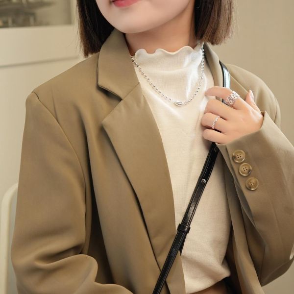 𝑳𝒐𝒗𝒆小圓豆 純銀圓珠項鍊 