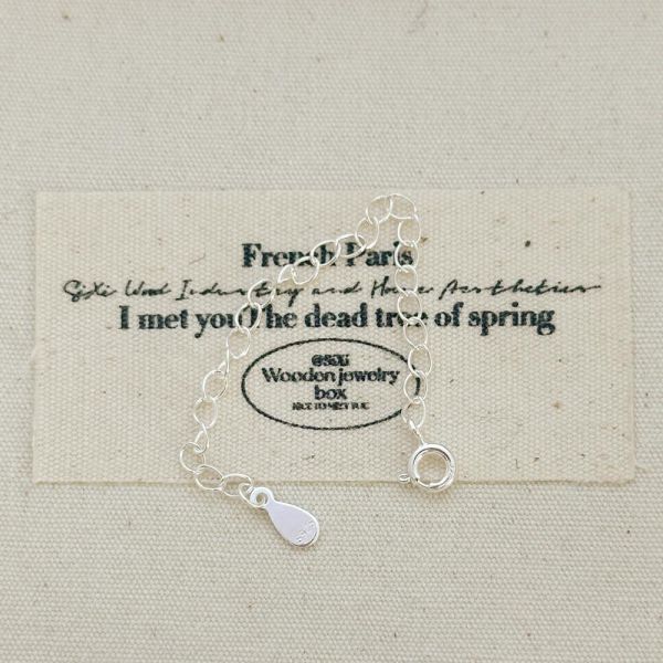 s925純銀延長鍊  單入裝 3色 