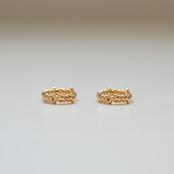 氣質小麻繩 易扣耳環 韓系純銀耳環,S925抗敏耳釘,女生氣質耳環推薦,小巧純銀耳環,抗敏耳環不過敏,百搭日常耳環,簡約韓系耳飾