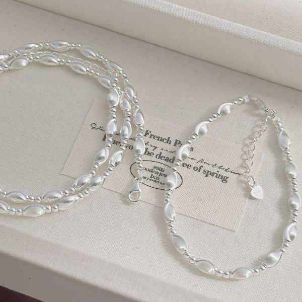 高級感滿滿！橄欖貓眼 純銀手鍊 項鍊 韓系純銀手鍊,S925抗敏手環,簡約手鍊推薦,女生日常百搭手鍊,情侶手鍊純銀,姐妹手鍊禮物,純銀手環,韓系風格,個性手鍊推薦