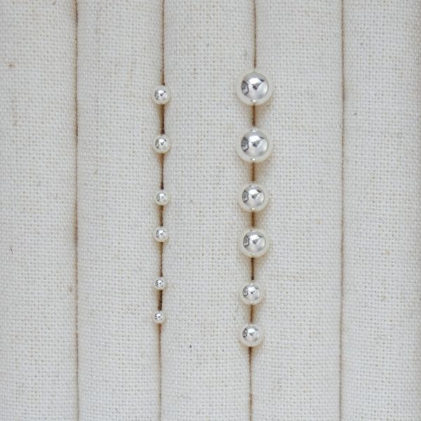 小圓珠耳環 韓系純銀耳環,S925抗敏耳釘,女生氣質耳環推薦,小巧純銀耳環,抗敏耳環不過敏,百搭日常耳環,簡約韓系耳飾