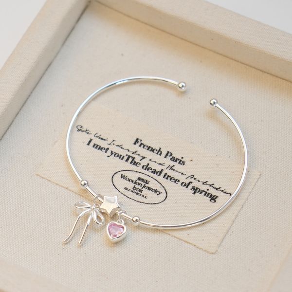 超極細！公主蝴蝶結 純銀手環 韓系純銀手鍊,S925抗敏手環,簡約手鍊推薦,女生日常百搭手鍊,情侶手鍊純銀,姐妹手鍊禮物,純銀手環,韓系風格,個性手鍊推薦