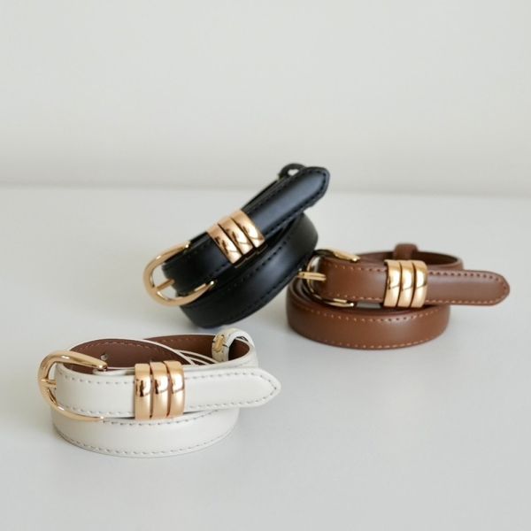 超好看!! 高級感真皮皮帶 