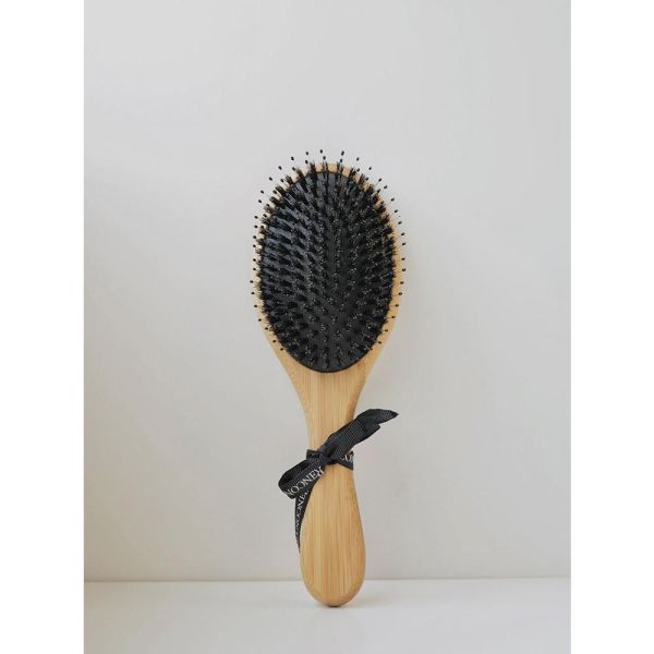 撫平毛躁!! 天然豬鬃毛氣墊梳 