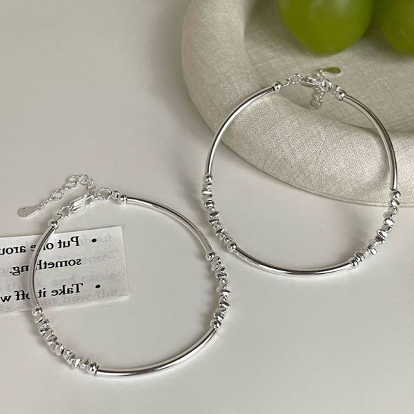 高级感碎銀小圓珠手鍊 