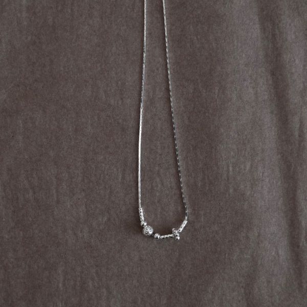 韓系串珠鎖骨鏈 