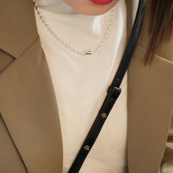 𝑳𝒐𝒗𝒆小圓豆 純銀圓珠項鍊 