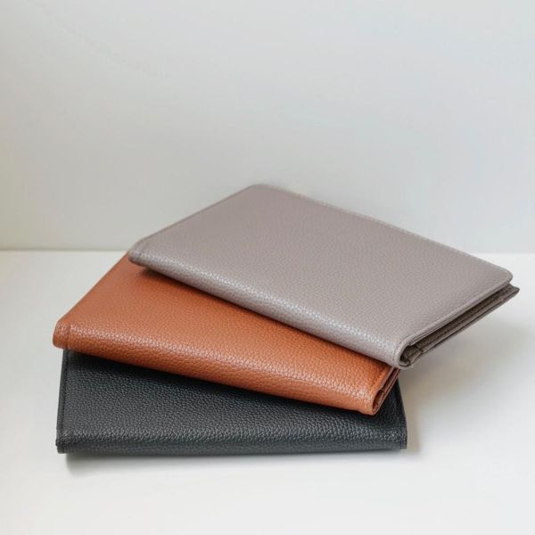 【手感超柔軟】質感最高 荔枝紋皮 RFID 防盜刷護照夾 