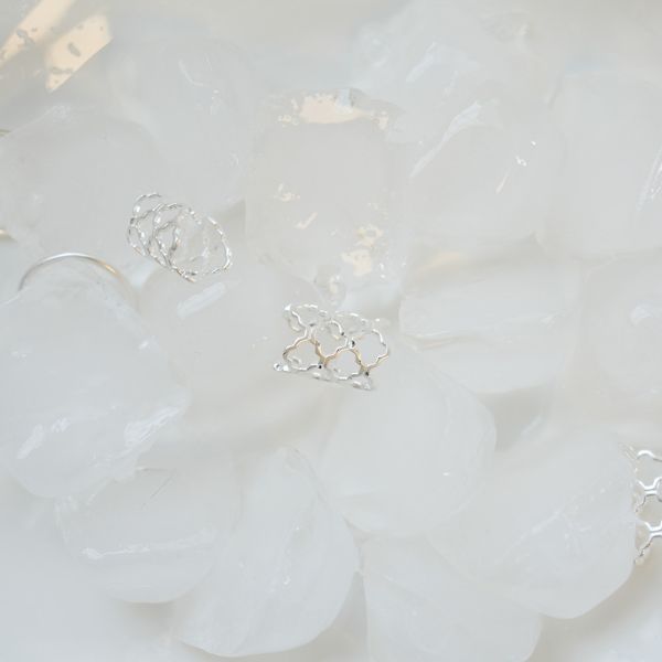 小Lady蕾絲 純銀耳骨夾 