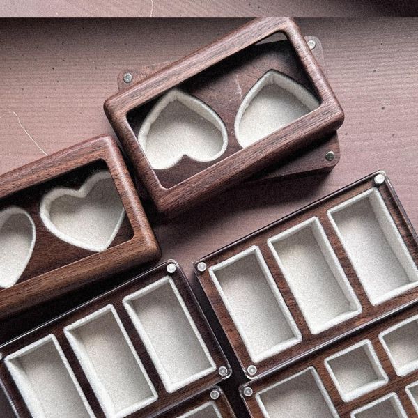 質感實木迷你飾品盒 