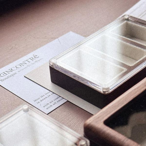 質感實木迷你飾品盒 