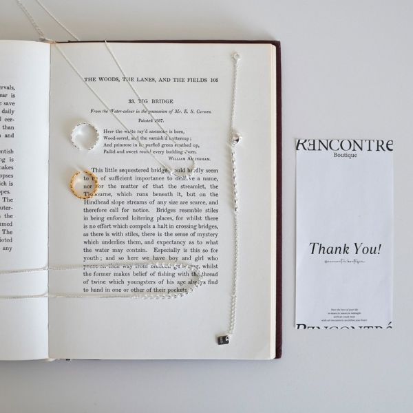 韓系串珠鎖骨鏈 