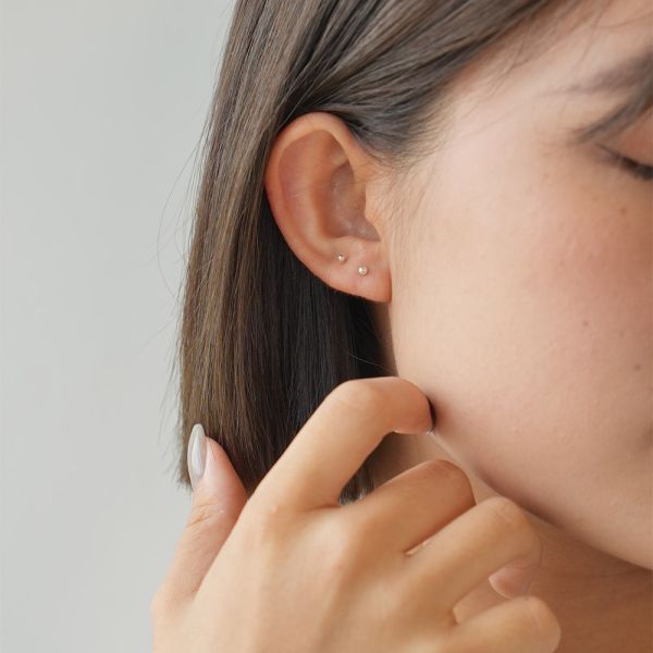 小圓珠耳環 韓系純銀耳環,S925抗敏耳釘,女生氣質耳環推薦,小巧純銀耳環,抗敏耳環不過敏,百搭日常耳環,簡約韓系耳飾