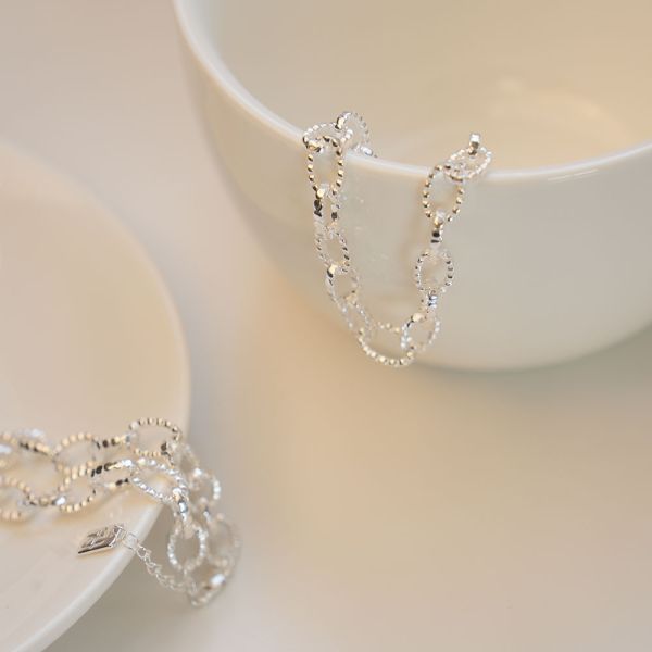 重工厚磅 圈圈純銀手鍊 韓系純銀手鍊,S925抗敏手環,簡約手鍊推薦,女生日常百搭手鍊,情侶手鍊純銀,姐妹手鍊禮物,純銀手環,韓系風格,個性手鍊推薦